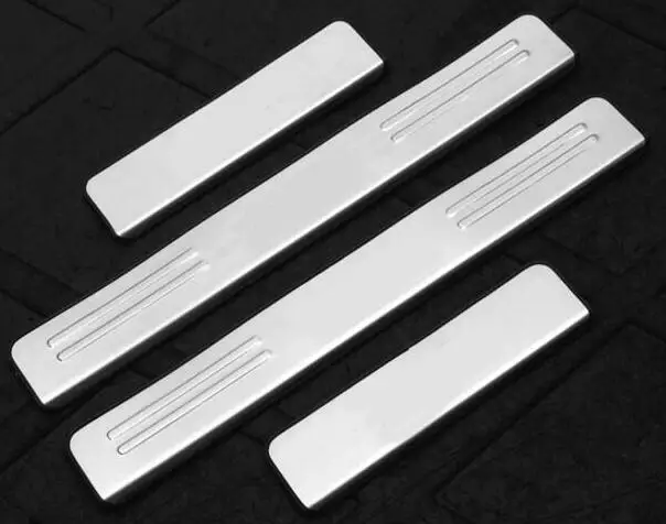 

Freeshipping stainless steel door sill scuff plate car For KIA RIO 2006-2017