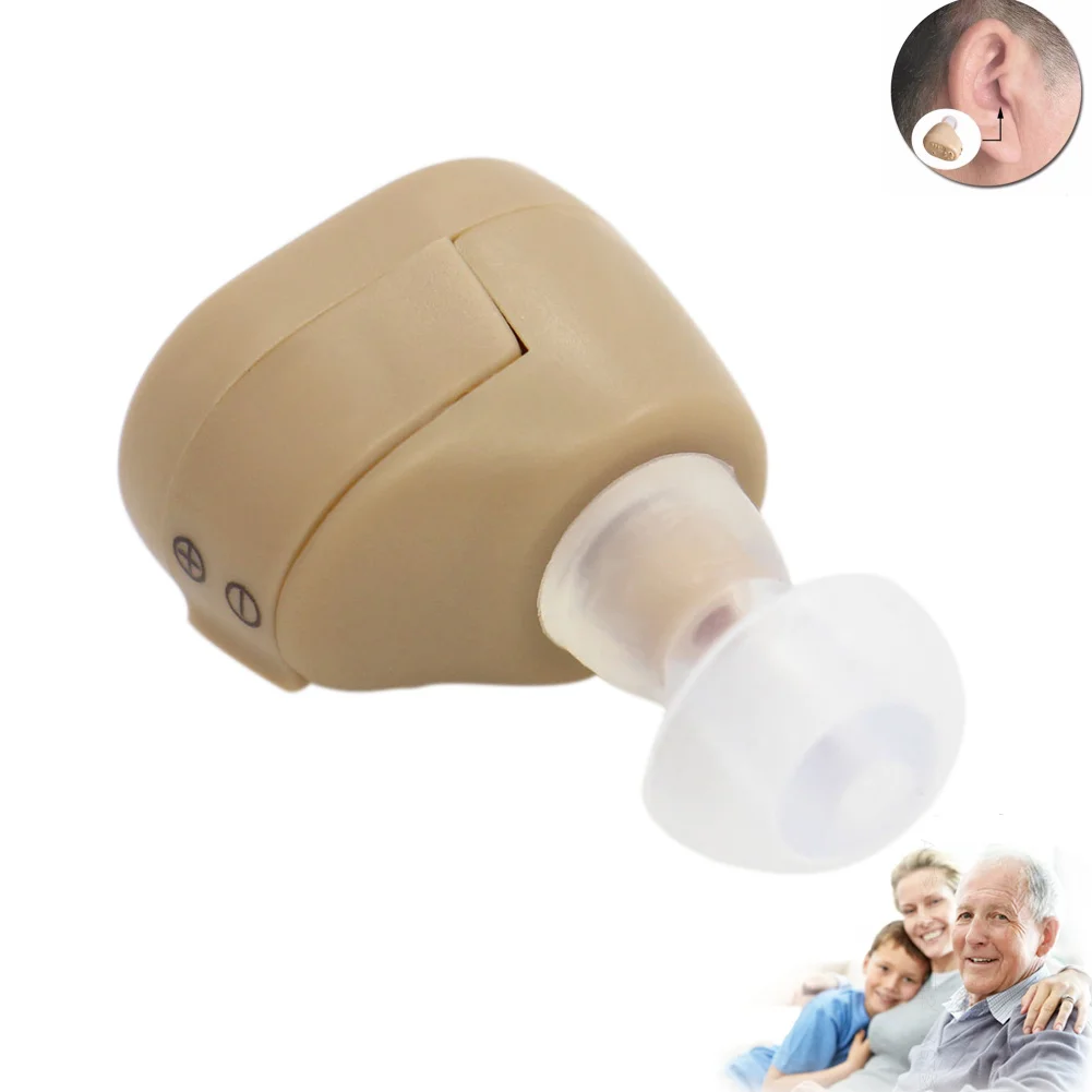 K-86 Mini Hearing Aid Aids Ear Sound Amplifier Volume Adjustable Device Promotion Price
