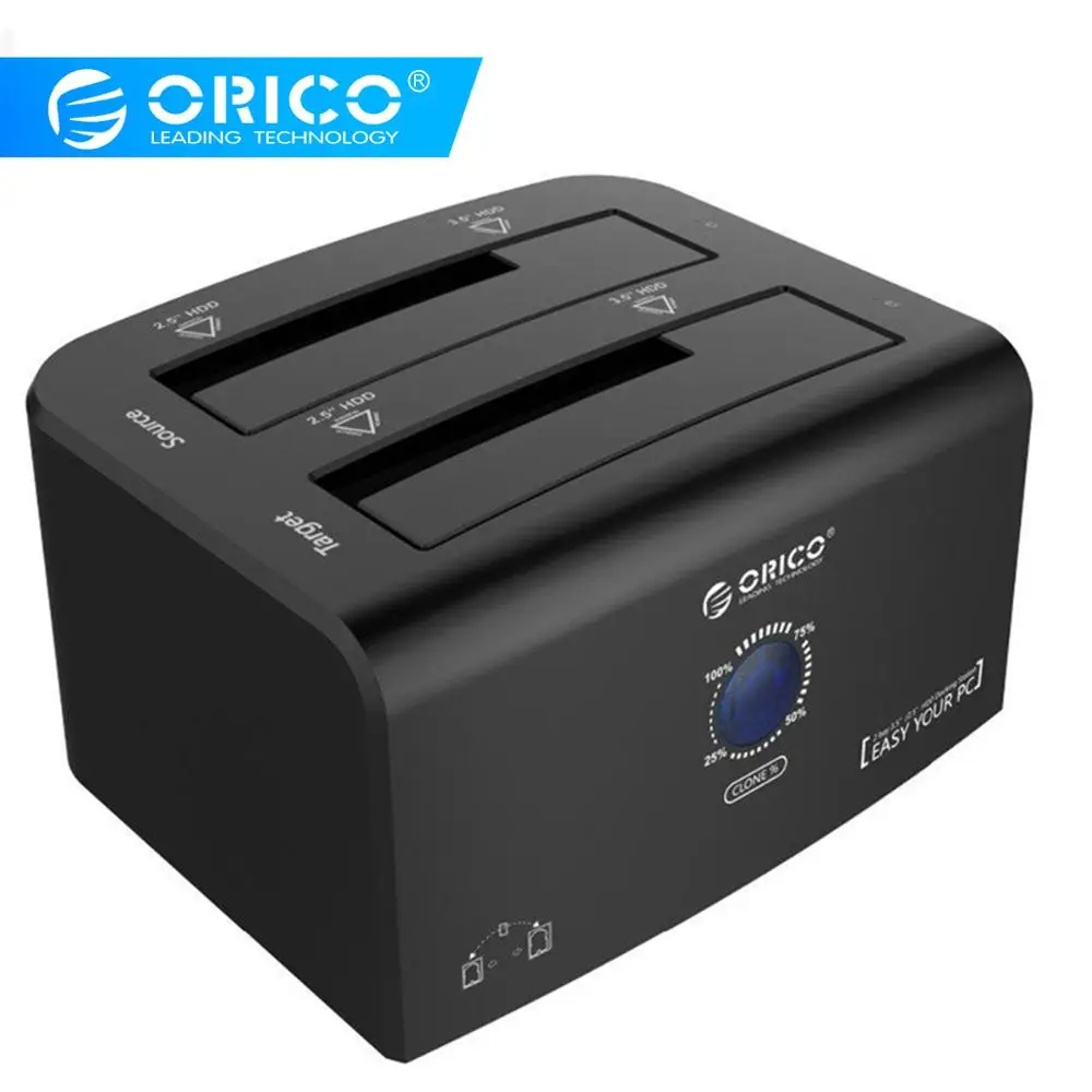 ORICO USB 3 0 HDD корпус SATA жесткий диск Док станция инструмент Бесплатная супер
