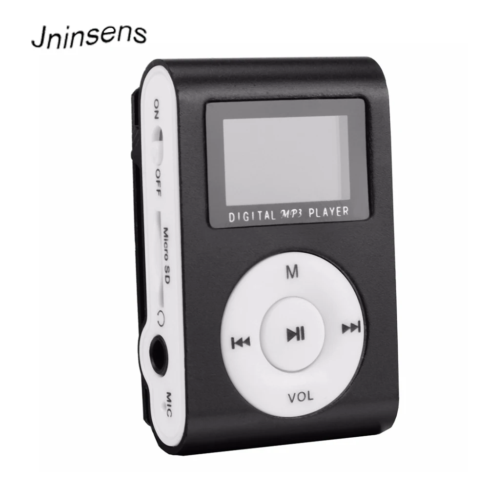 Wholesale Superior Mini USB Metal Clip MP3 Player LCD Screen Support ...