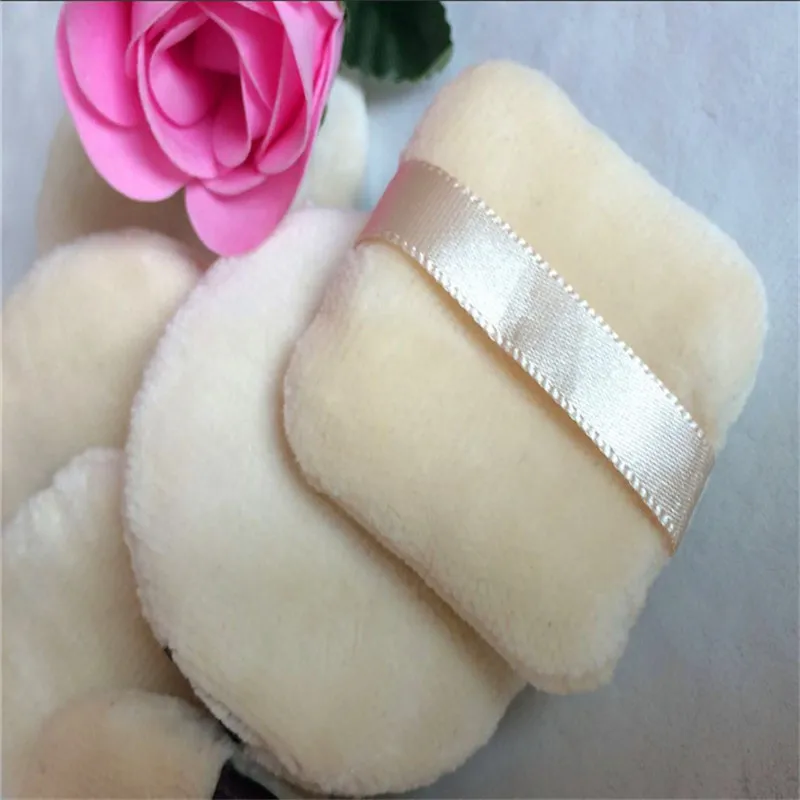 5pcs/Sets Blush Puff Factory Direct Woven Cotton Powder Puff Dry Wet