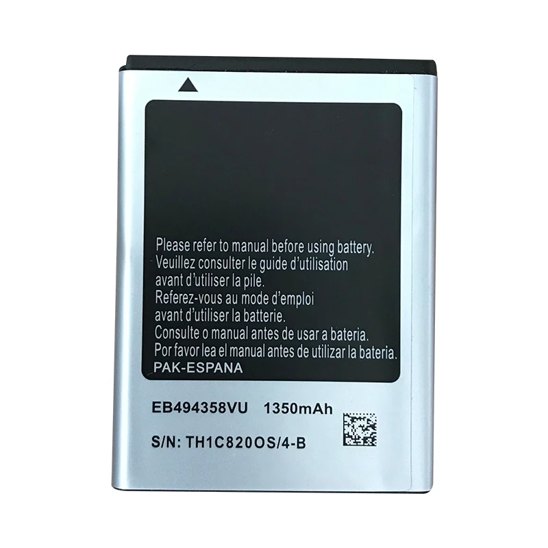 EB494358VU Battery for Samsung Galaxy Ace 5830 S6802 B7510 i569 i579 i619 S5660 S5670 S5830I S5838 S6102 S6108 S5830 Phone Batterie 1