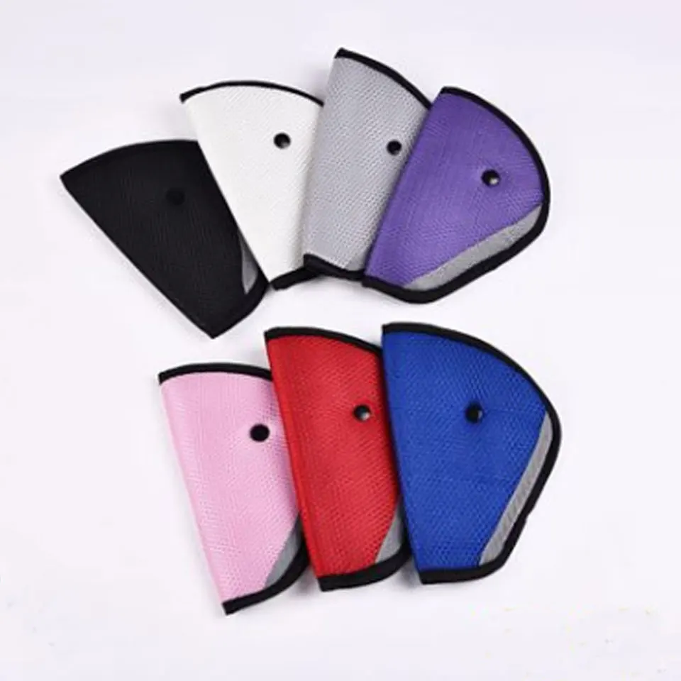 

2019 Kid Car Safety Seat Belt Adjuster Child Safety Cover Shoulder Triangle Sturdy Device Protection Positioner Car Accessories