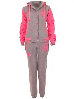 

ZOGAA Brand New Womens 2 Piece Sets Track Suit Jumpsuit Women Two Piece Set Top and Pants Casual Tracksuit for Female