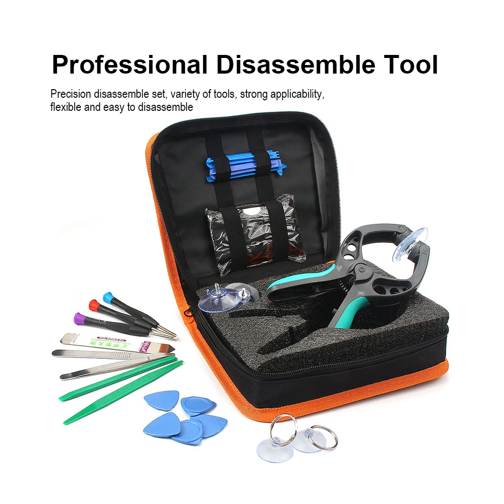 Jelbo 48 in 1 LCD Screen Opening Pliers Screwdrivers Tool Set Mobile Phone Repair Tool Combination  Pry Disassembly Set