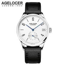 2017 AGELOCER Men Watch Munite Dial Men s Role Watch Luxury Famous Brand Sports Male Gift