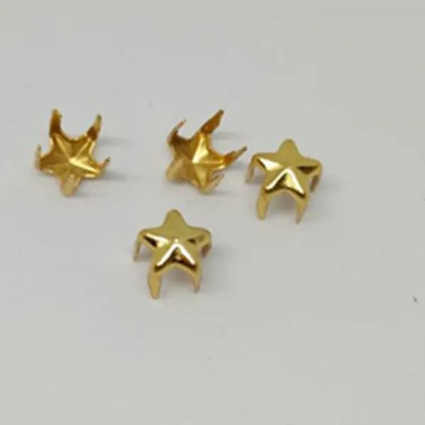 5mm mini buckles gold