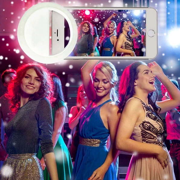 

For all kind of phone and pad Portable Flash 36 Led Camera Enhancing Photography Selfie Ring Light for Smartphone