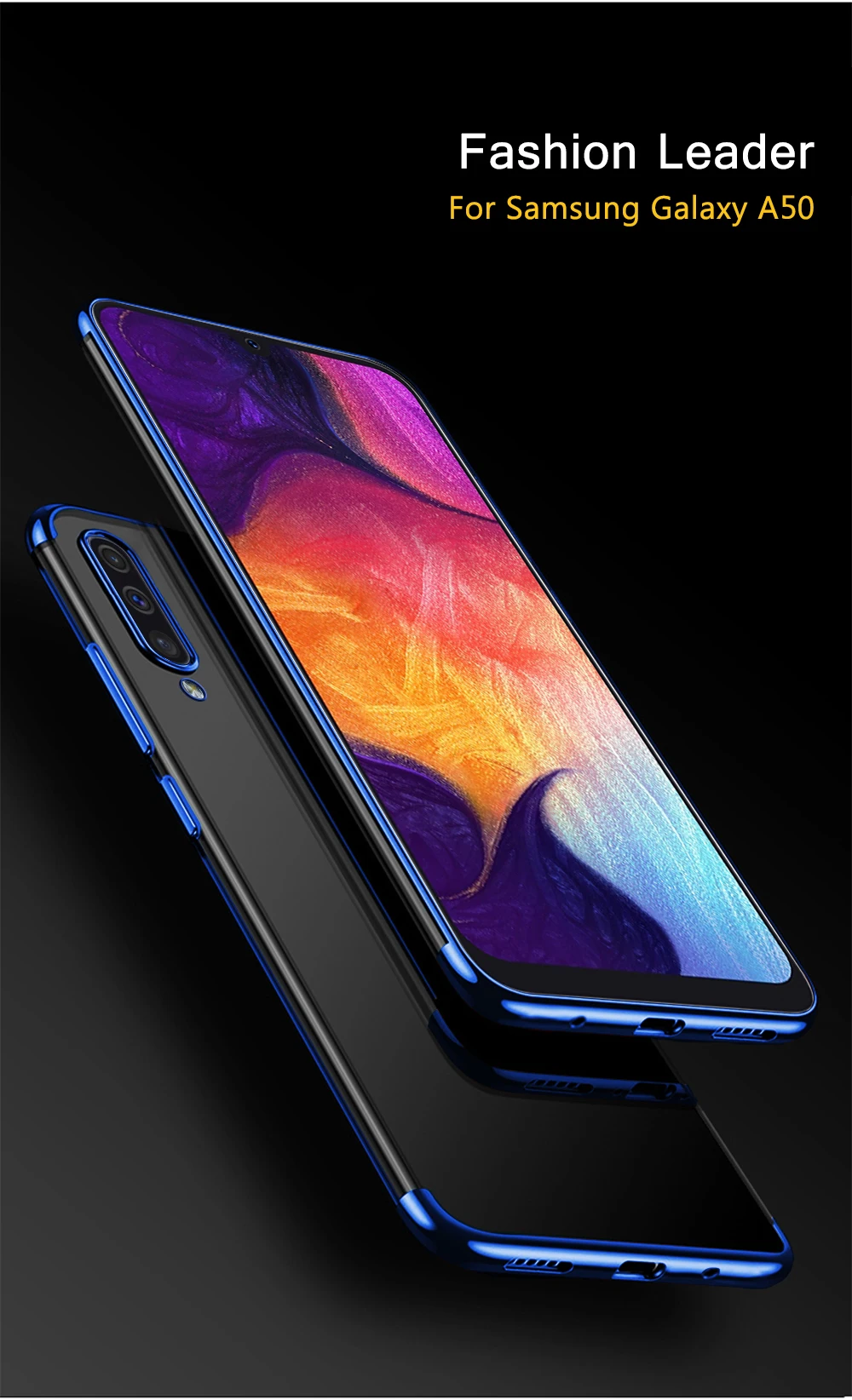 Чехол s для samsung Galaxy A30, A50, A10, A20, A70, M10, M20, M30, чехол с покрытием из ТПУ, мягкий силиконовый защитный прозрачный чехол для телефона