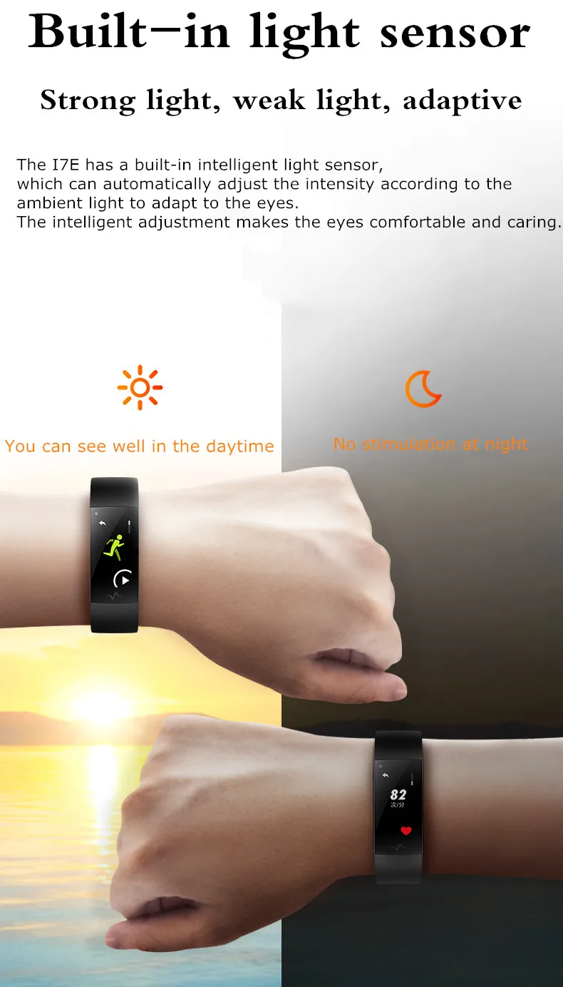 Умный Браслет Iwown i7E, кровяное давление, тренд ЭКГ, предсердная фибрилляция, медитация, сердечный ритм, водонепроницаемый браслет для сна