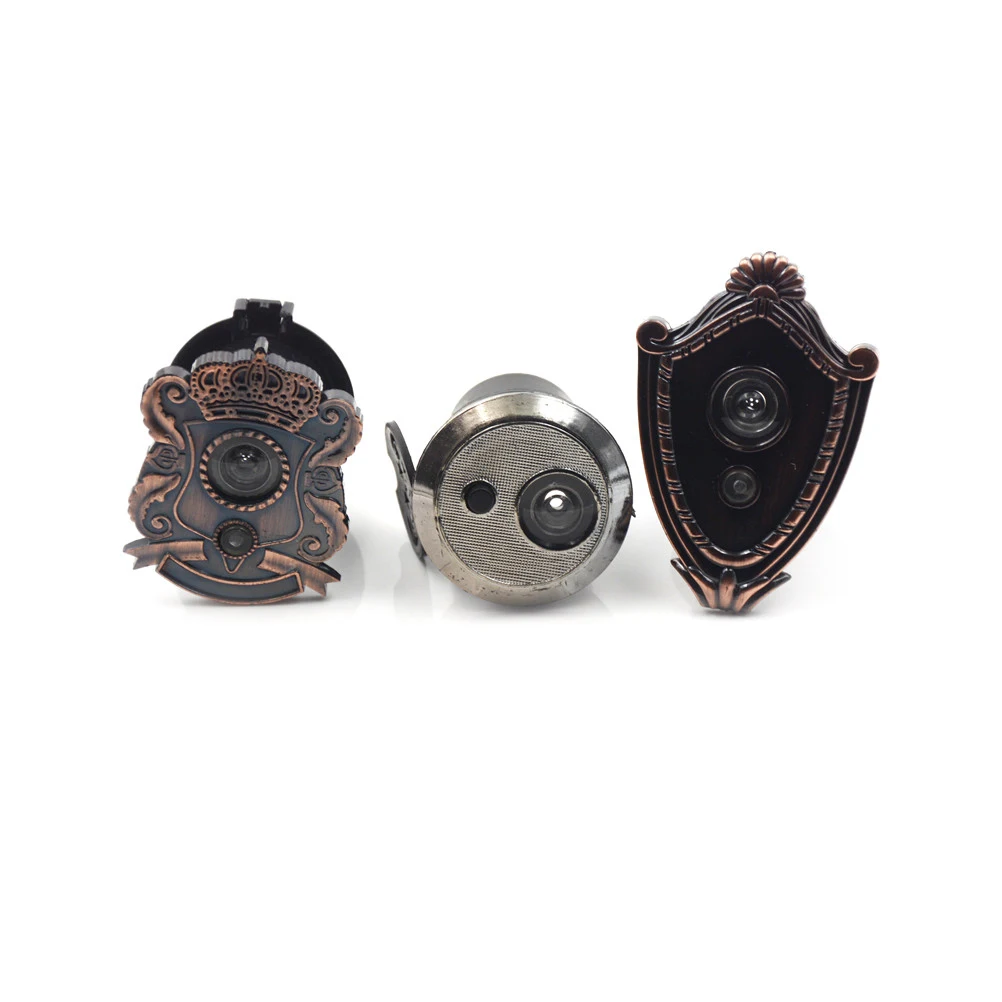 

1Pcs Peep Door Viewer Adjustable Length Range Doorbell ABS Home Security Wide Angle Door Viewer Door Peep Sight Hole
