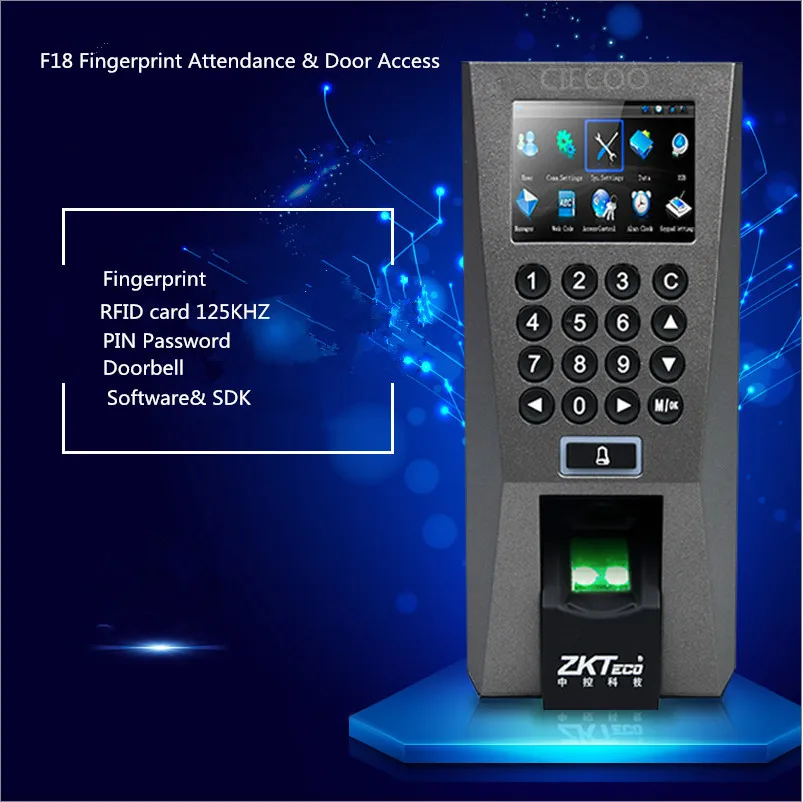 F18 ciecoo biometric door access