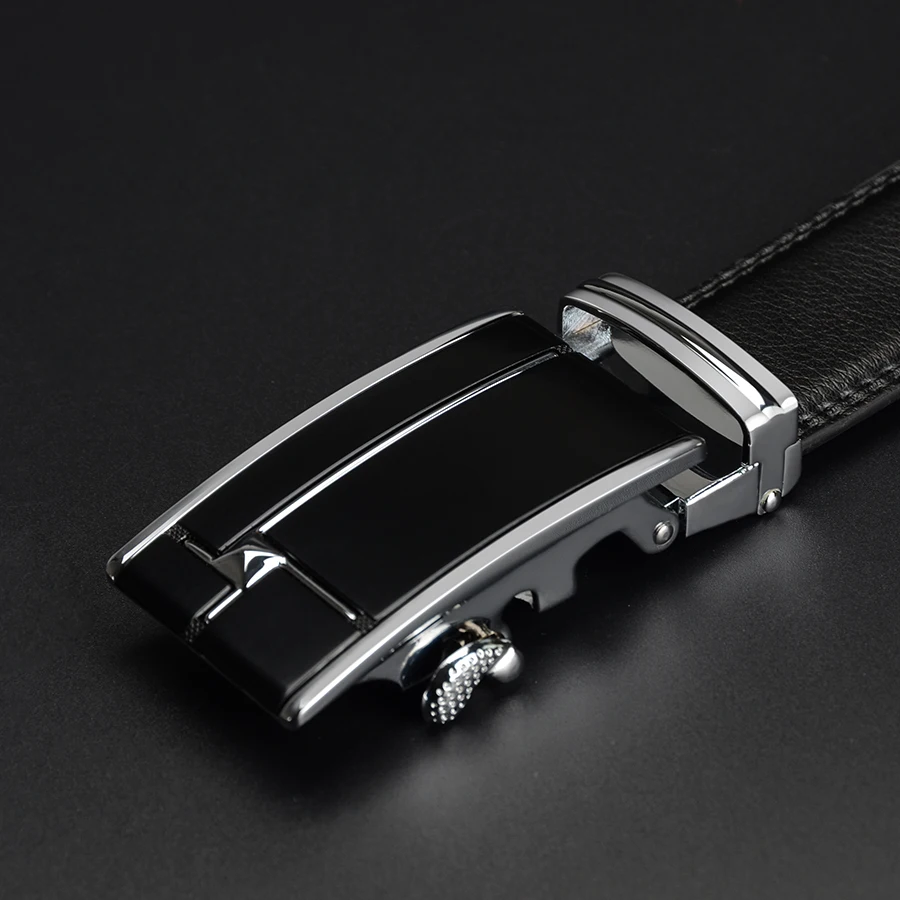 Cowather Большие размеры мужские ремни Корова Натуральная кожа для мужчин automaticbuckle
