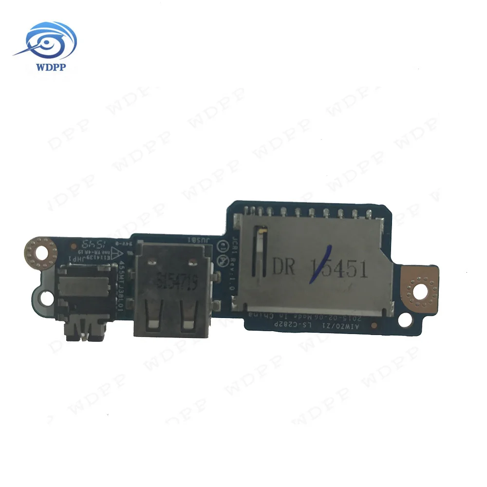 

New Laptop Audio USB Card Reader Board For LENOVO 500-15ISK Series LS-C282P