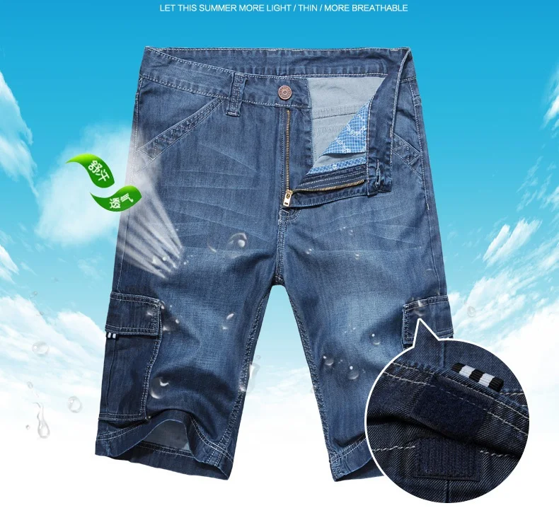  Celana  Pendek Pria  Dengan Variasi  Warna Biru Yang Indah