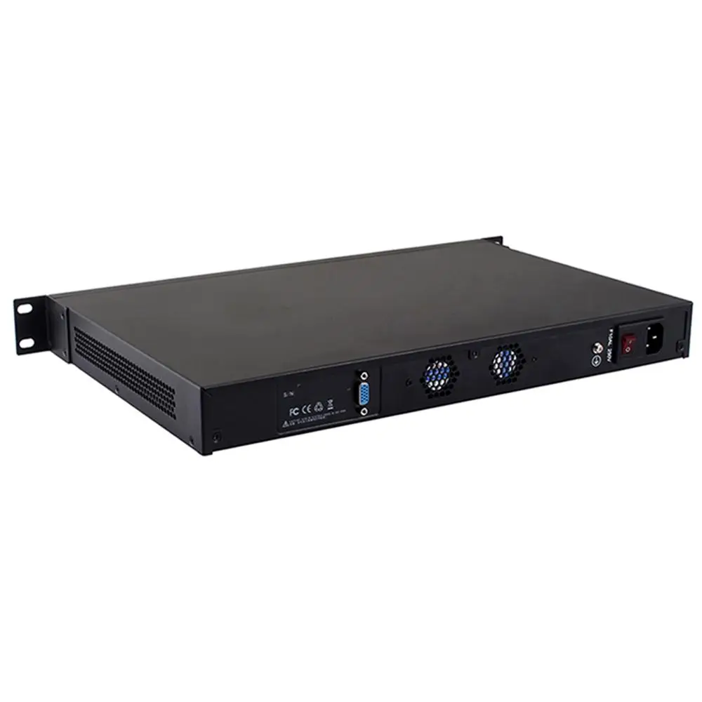 Брандмауэр Mikrotik Pfsense сети VPN Security Appliance маршрутизатор ПК Intel Core I3 2350 м, [HUNSN RS11], (6Lan/2USB/1COM/1VGA)