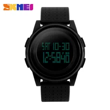 New SKMEI Sport Watch Luxury Brand LED Electronic Digital Watch 5ATM Waterproof Outdoor Sport Watches For Women Men Wrist Watch