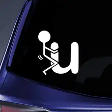 Bargain Max Decals - Screw You! Funny Sticker Decal Notebook Car Laptop 5 (White)