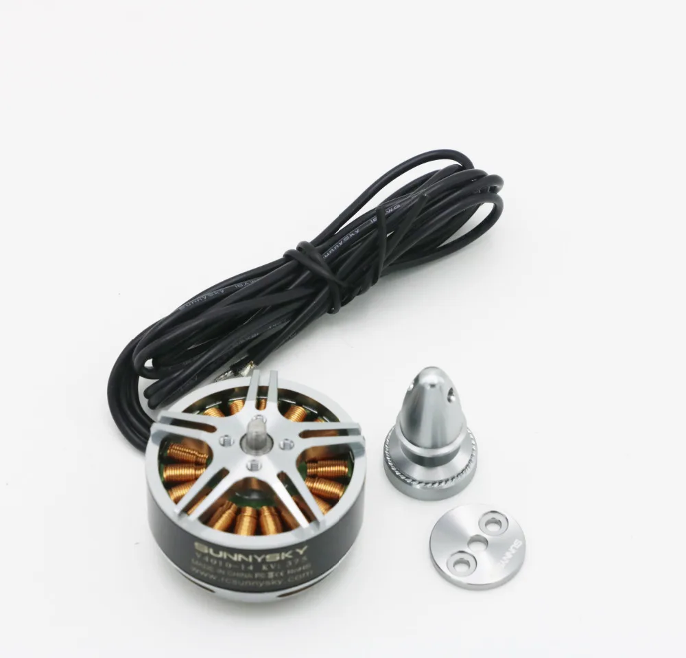 4 шт./лот Sunnysky V4010 450KV 375KV бесколлекторный Бесщеточный диск Тип 300 Вт Мотор Мультикоптер Квадрокоптер «сделай сам» с коробкой