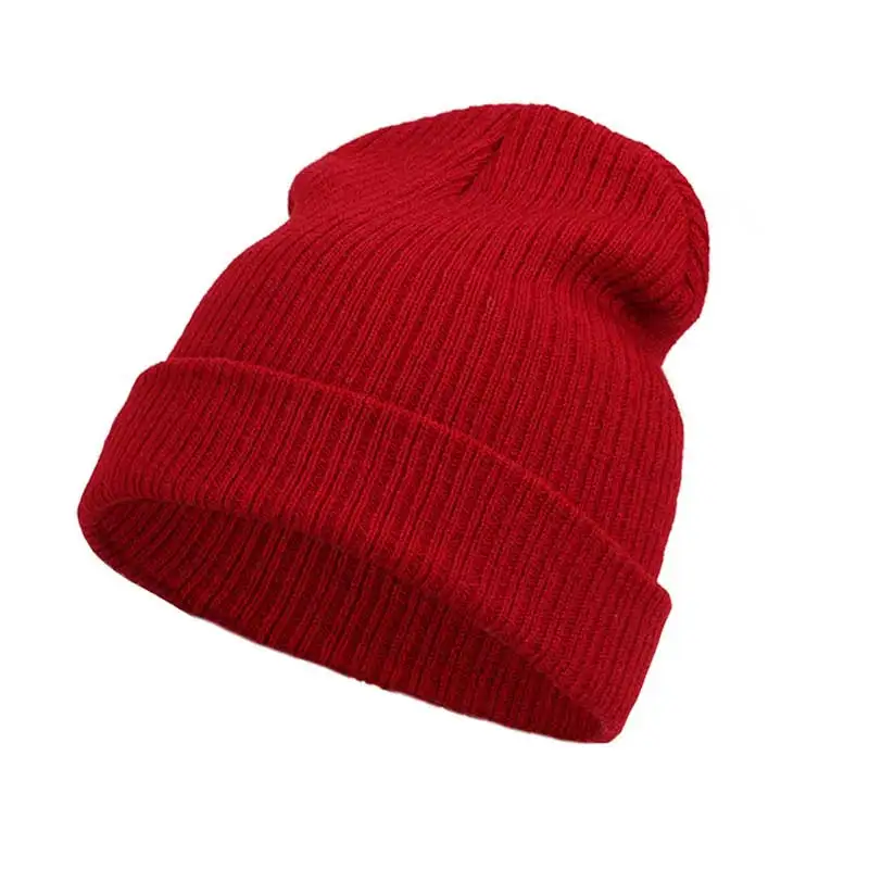 Зимняя шапка для женщин мужчин вязание Beanie 2018 хип-хоп Skullies шапочки унисекс