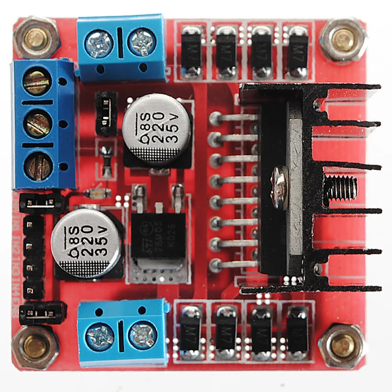 L298N Двойной H Мост шаговый двигатель драйвер платы для Arduino RC Дрон FPV робот