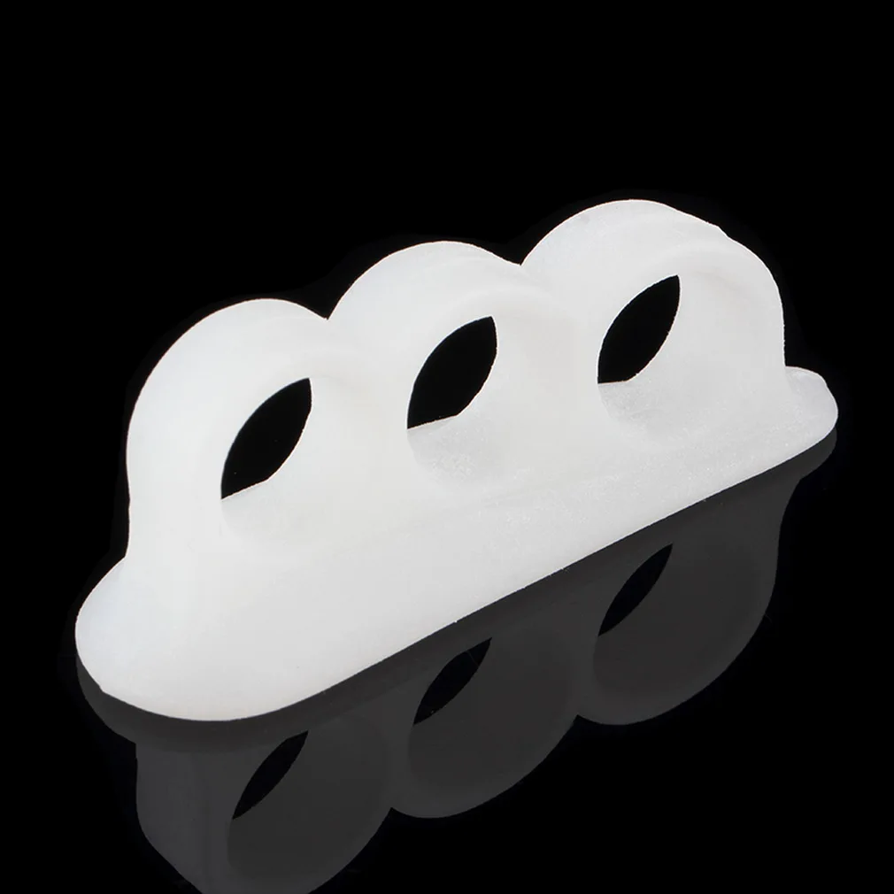 2pcs=1pair Gel Toe Separators Stretchers Alignment Overlapping Toes Orthotics Hammer Orthopedic Cushion Feet Care Shoes Insoles