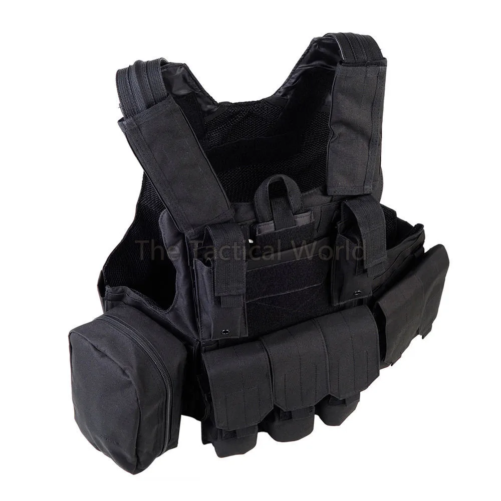 

Airsoft Paintball Heavy Molle CIRAS Tactical Vest Combat Vest Releasable Armor Plate Carrier Strike Vests Pouch Accessoies Gear