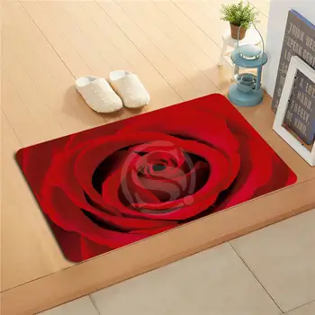 

v&49 Custom The roses on the piano Doormat Home Decor Door mat Floor Mat Bath Mats foot pad L7.11&!x49