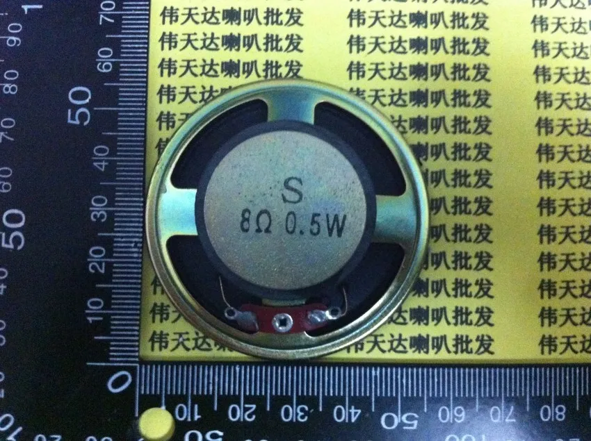 

New 10pcs Mini speaker 8 ohms Euro 0.5 Watt 8R 0.5W Round Horn speaker Diameter 5.7CM 57MM Thick 17MM Loud speaker