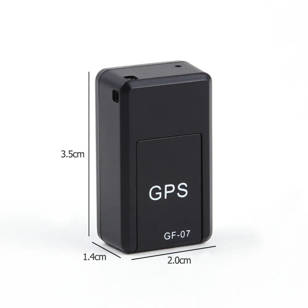 GF07 GSM GPRS мини автомобильный Магнитный gps анти-потеря записи в реальном времени отслеживающее устройство локатор трекер Поддержка мини TF карты