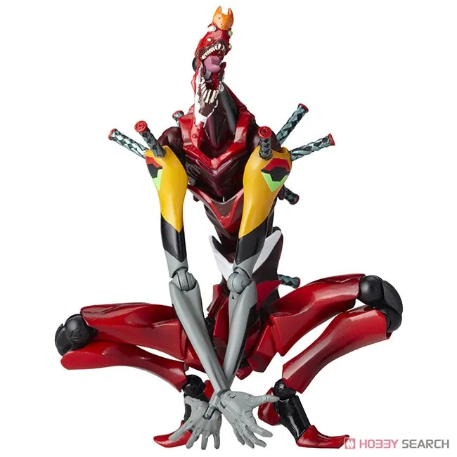 Bandai оригинальные REVOLTECH EVANGELION EVOLUTION EVANGELION блок-02 фигурки пластмассовые игрушечные модели