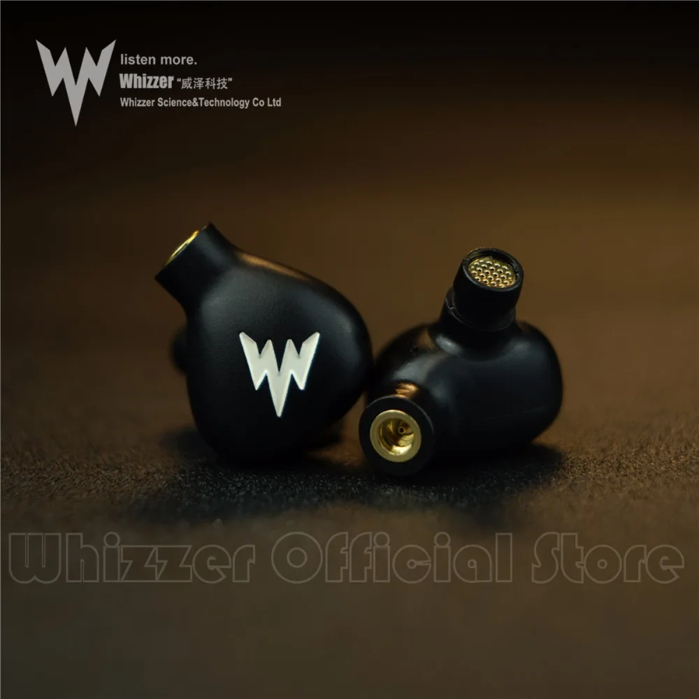 Whizzer A15 профессиональные наушники HiFi басовый, динамический Hi-res наушники спортивные басы разъем для наушников 3,5 мм Металлические Наушники с микрофоном