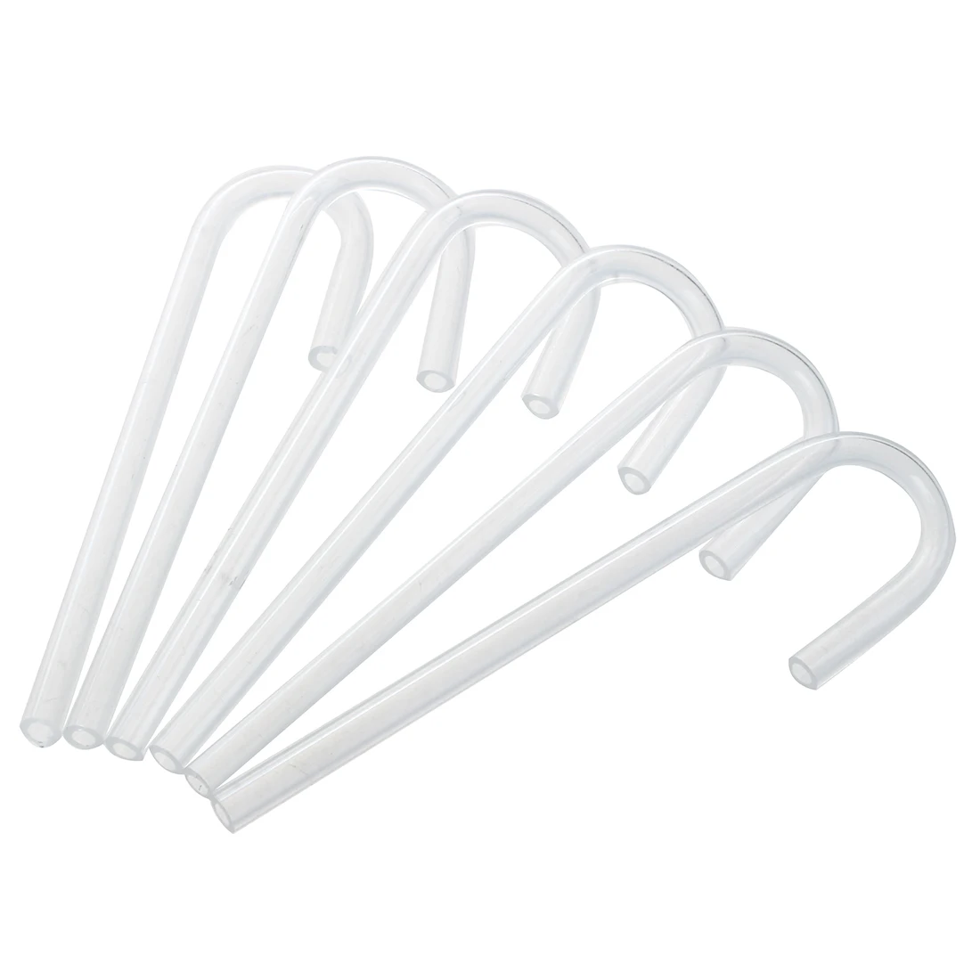 

6pcs Acrylic Pipe U Shape Tube Bend for Aquarium Co2 System/Diffuser