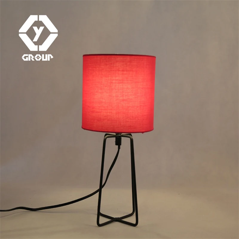 OYGROUP Iron Table Lamp EU Plug Modern American Desk Lamp Reading Lamp Office Light For Home#OY16T01