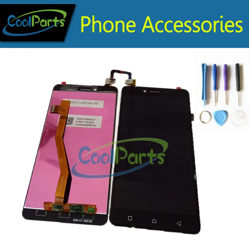 

Black and White Color High Quality For Lenovo K6 Note LCD Display with Touch Screen Digitizer Panel with Tools 1/PC a Lot .