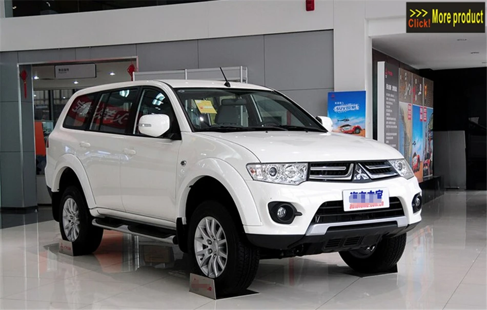 Для Mitsubishi Montero/Pajero Sport 2009- хромированный задний фонарь Крышка лампы отделка