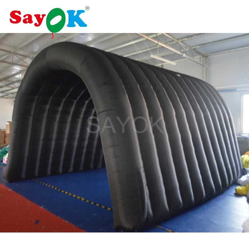 Sayok Inflatable Tunnel Sports Tunnel Entrance Inflatable Tunnel Tent for Event Exhibition Promotion(5x3xH3m)