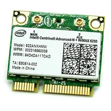 SSEA для Intel Advanced-N+ WiMAX 6250 AN 622 ANXHMW 802.11a/b/g/n half Mini PCI-E 300 Мбит/с для DELL Asus Toshiba ACER