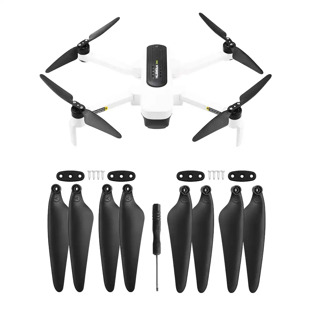 Details about / For Hubsan H117S Zino RC Drone Quick Release Foldable Propeller Props Blades Set