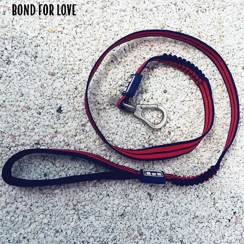 Pet Leash Bungee Elastic Reflective Strong Dog Leash 1.2 M Long with