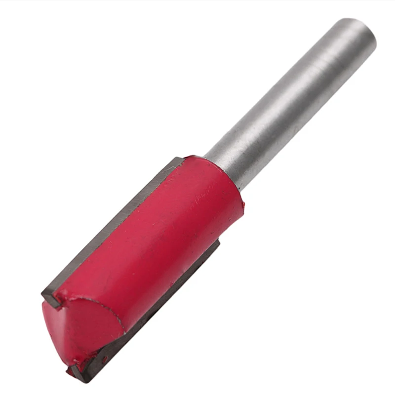 1//4/" Shank 1//4/" Blade Woodworking Double Flutes Straight Router Bit Cutter/_ES