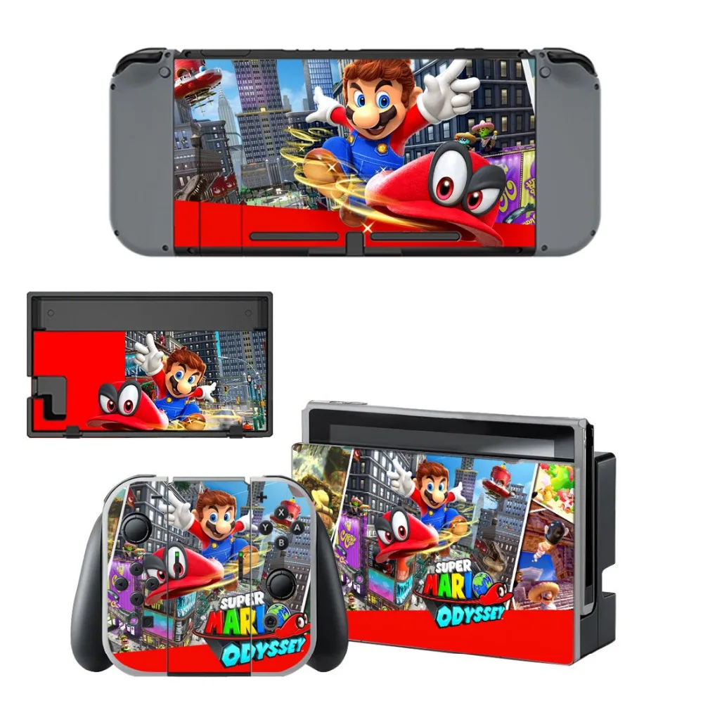 Новая наклейка для консоли Nintendo Switch NS защитная виниловая игрового контроллера