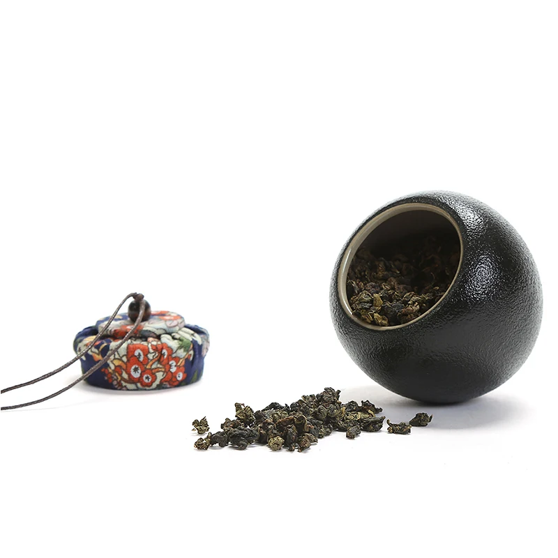Китайский керамический чай может влагостойкий чайный набор кунг-фу чайная церемония хранение чая банка для чайной культуры исследования чайного дома подарок