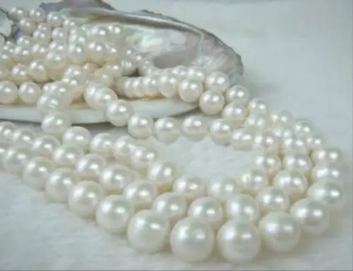 

Beautiful 48 inch 8-9 mm white akoya natural pearl necklace