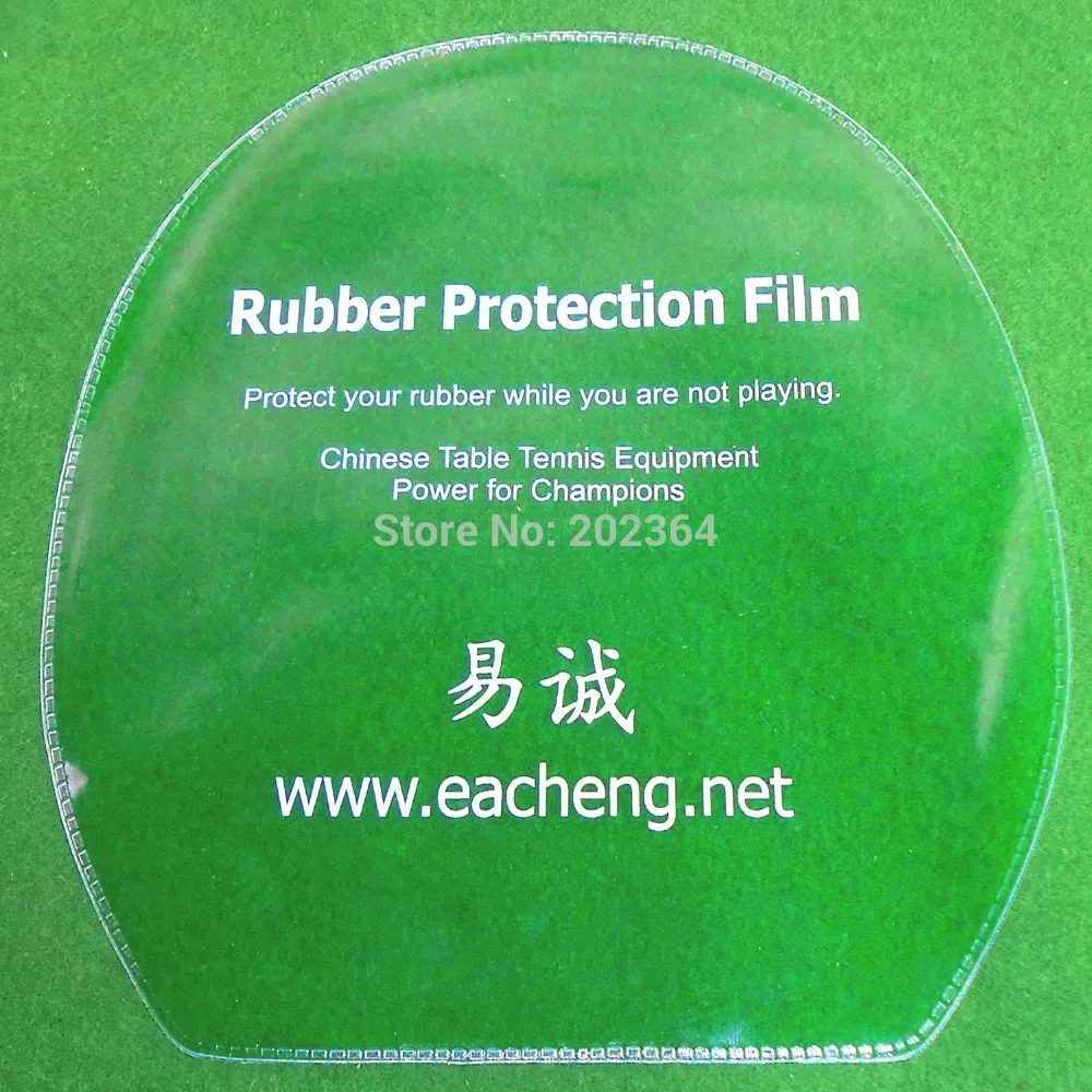 

4 pieces Eacheng Table Tennis Rubber Protection Film for Ping Pong paddle table tennis Racket