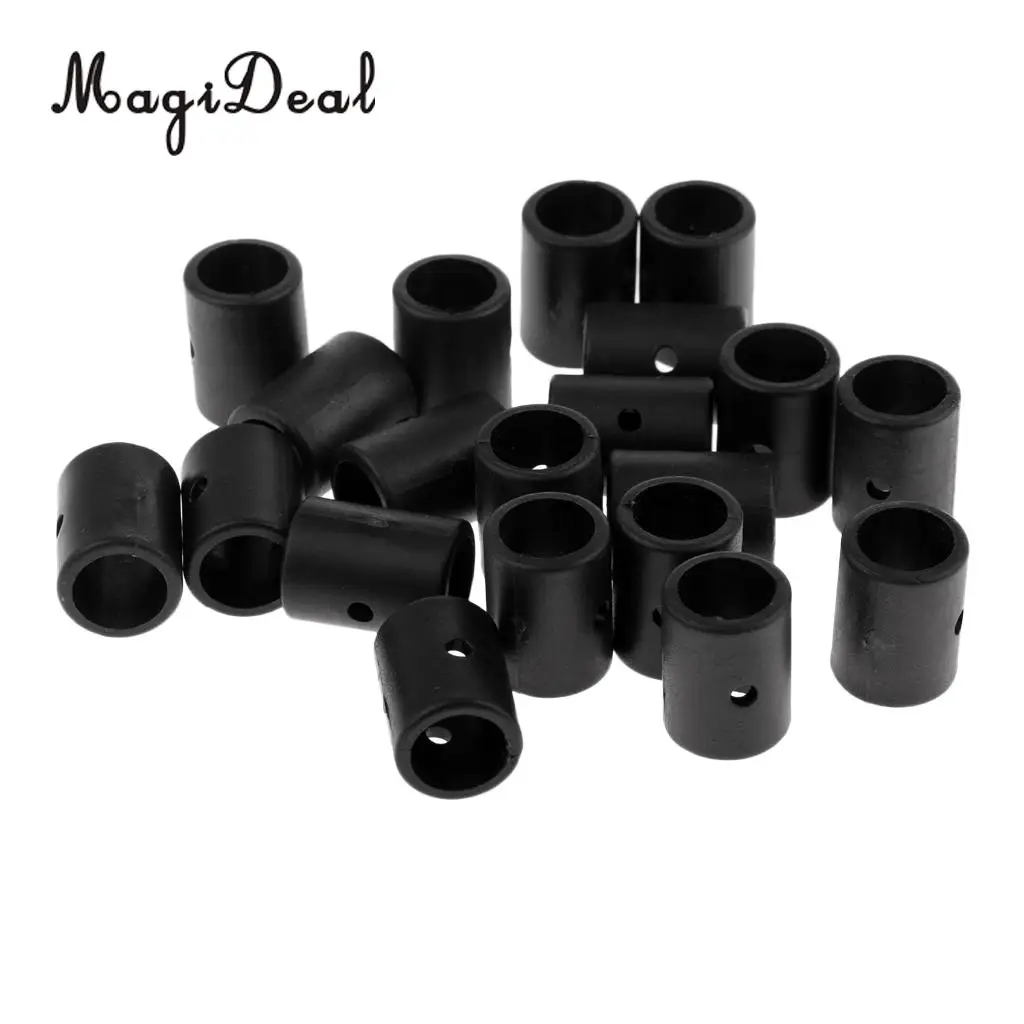 MagiDeal High Quality 20Pcs 13mm Plastic Foosball Table Rod Bumper Buffer Replacement Acce for