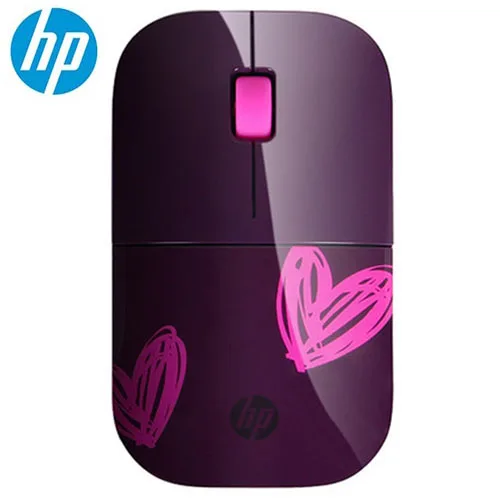 arithmetic persecution wheel HP Z3700 Optical USB 2.4Ghz Wireless mouse 1200DPI 3-Button Silent Colorful  Laptop PC Office wired mouse