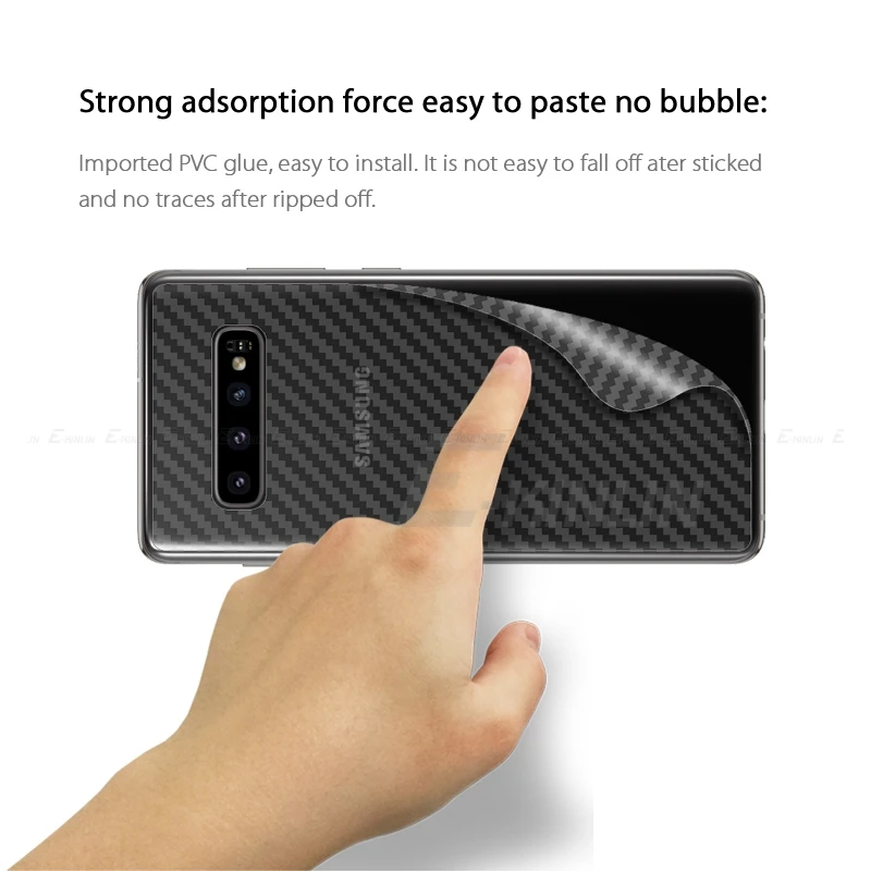Мягкая 3D Защитная пленка из углеродного волокна для samsung Galaxy Note 10, 9, 8, S10e, S10, 5G, S9, S8 Plus, защита заднего экрана без стекла