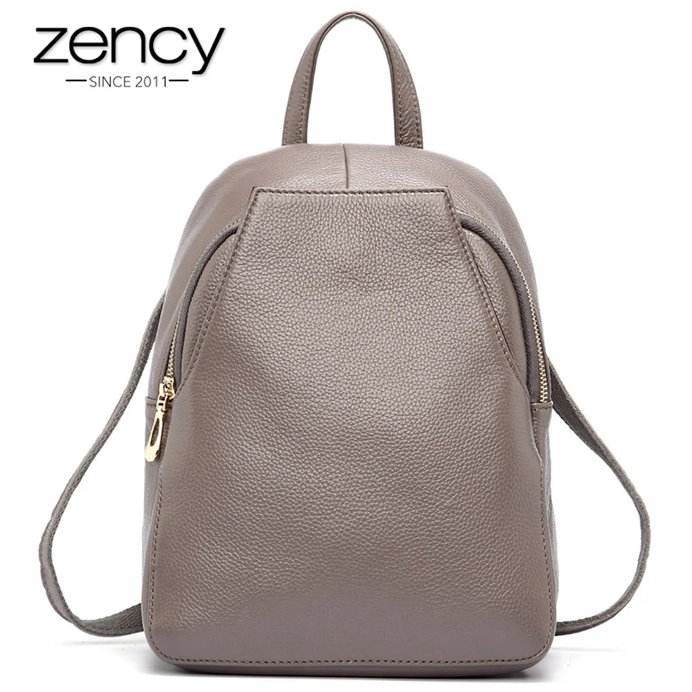 Summer New Arrival Women Backpack 100 Genuine Leather Ladies Travel Bags Preppy Style Schoolbags For Girls