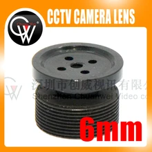 Button 6mm lens Board lens M12 CCTV LENS for Surveillance CCTV Video Camera Free shipping